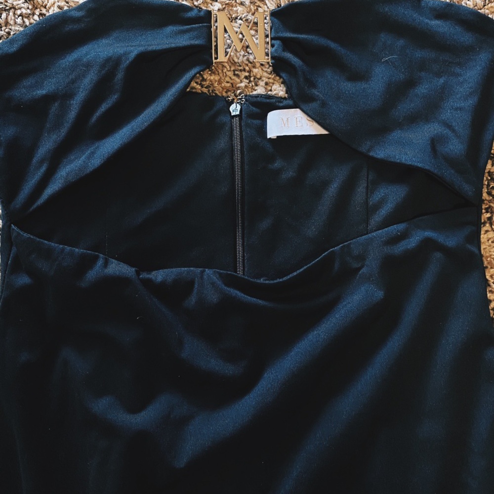 Meshki Black Tube Dress